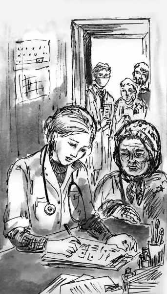 Рисунок Юлии Колмогорцевой