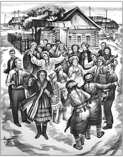 Мордовская свадьба. 2002